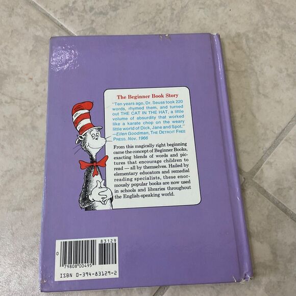 Dr. Seuss book lot of 3 Sneetches, Put Me in the Zoo & Oh the Thinks U can Think - Picture 11 of 11